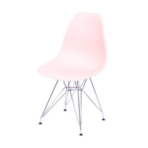 Kit 04 Cad Pp Salmão B. Cromada