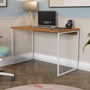 Mesa Industrial 25mm Canela/Branco 1,18x0,6x0,74