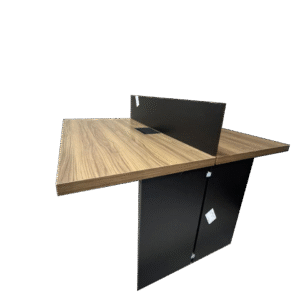 Mesa Plataforma Dupla Star 40mm Continuacao malaga/preto 1,20x1,31x0,74